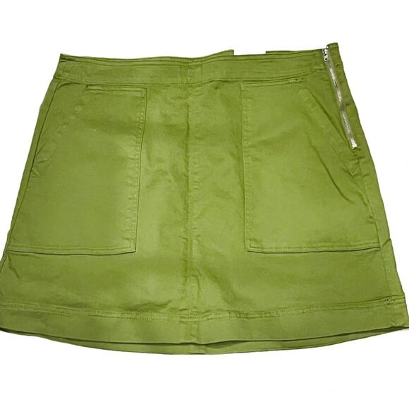 Free Assembly Women's Patch Pocket Mini Skirt Size 16 NWT - Picture 6 of 10